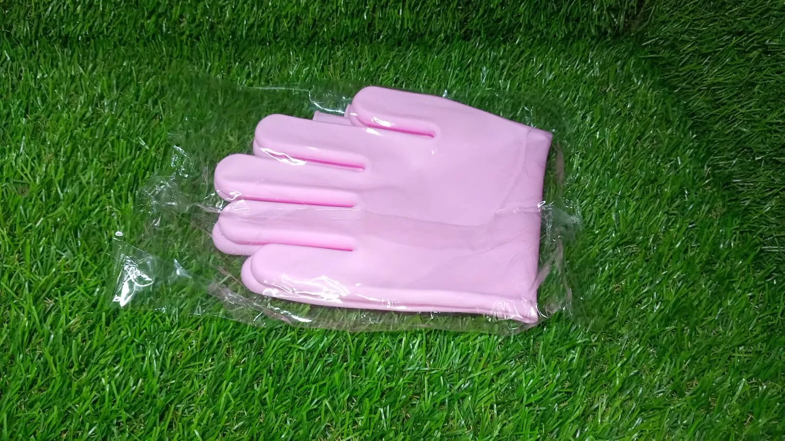 0708 Reusable Silicone Cleaning Brush Scrubber Gloves (Multicolor)