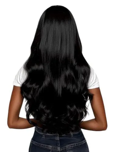 #1 Jet Black｜Luxury Russian Remy Human Hair, Double Drawn, Tape Extensions