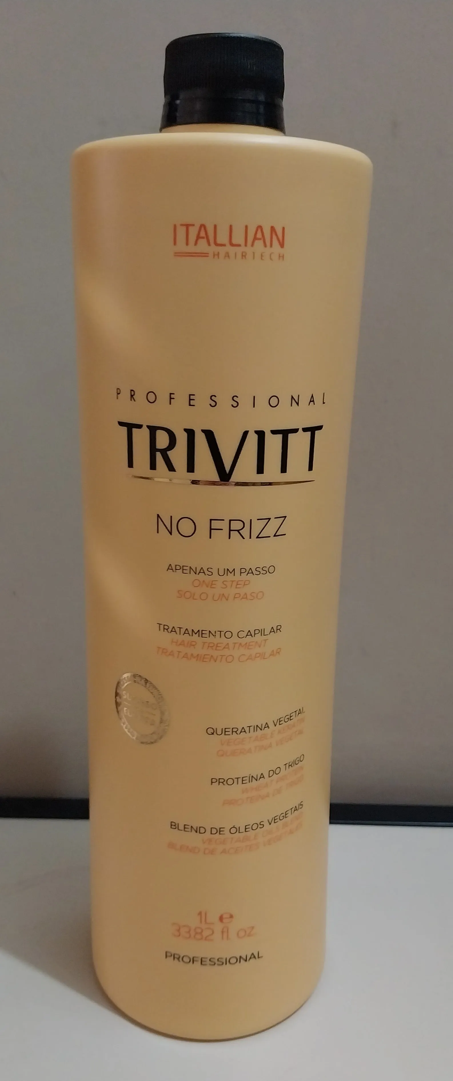 12 Oils Blend New Trivitt Liss Progressive Single Step 1L - Itallian Hair Tech