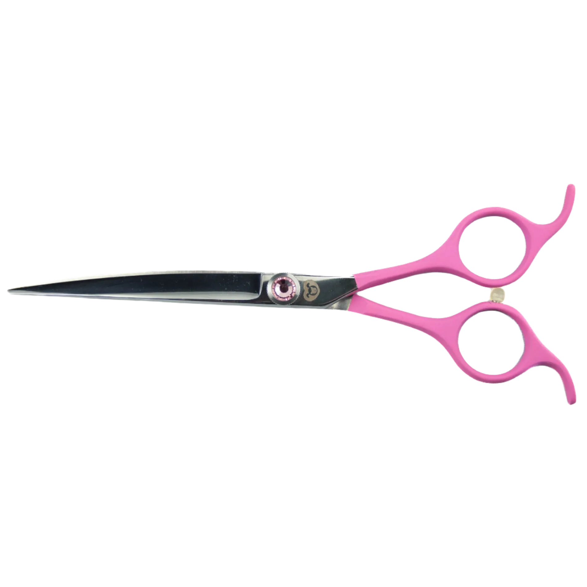 6.5" Pink Curved Shear by PetStore.Direct