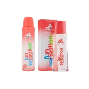 Adidas - Coffret Adidas Fun Sensation For Women - Deo & Eau De Toilette