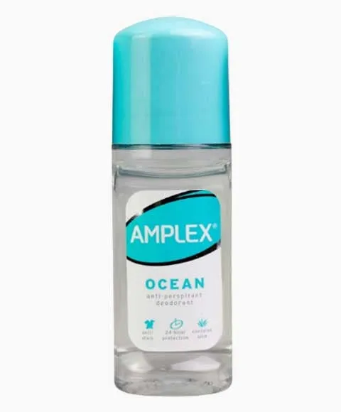 Amplex Ocean Anti-Perspirant Deodorant Roll-On 24-Hour Protection 50ml