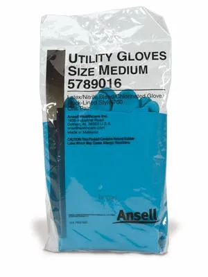 Ansell Latex/Nitrile Blend Utility Gloves Glove Utility Latex/Nitrilesm 12Pr/Bx 4Bx/Cs