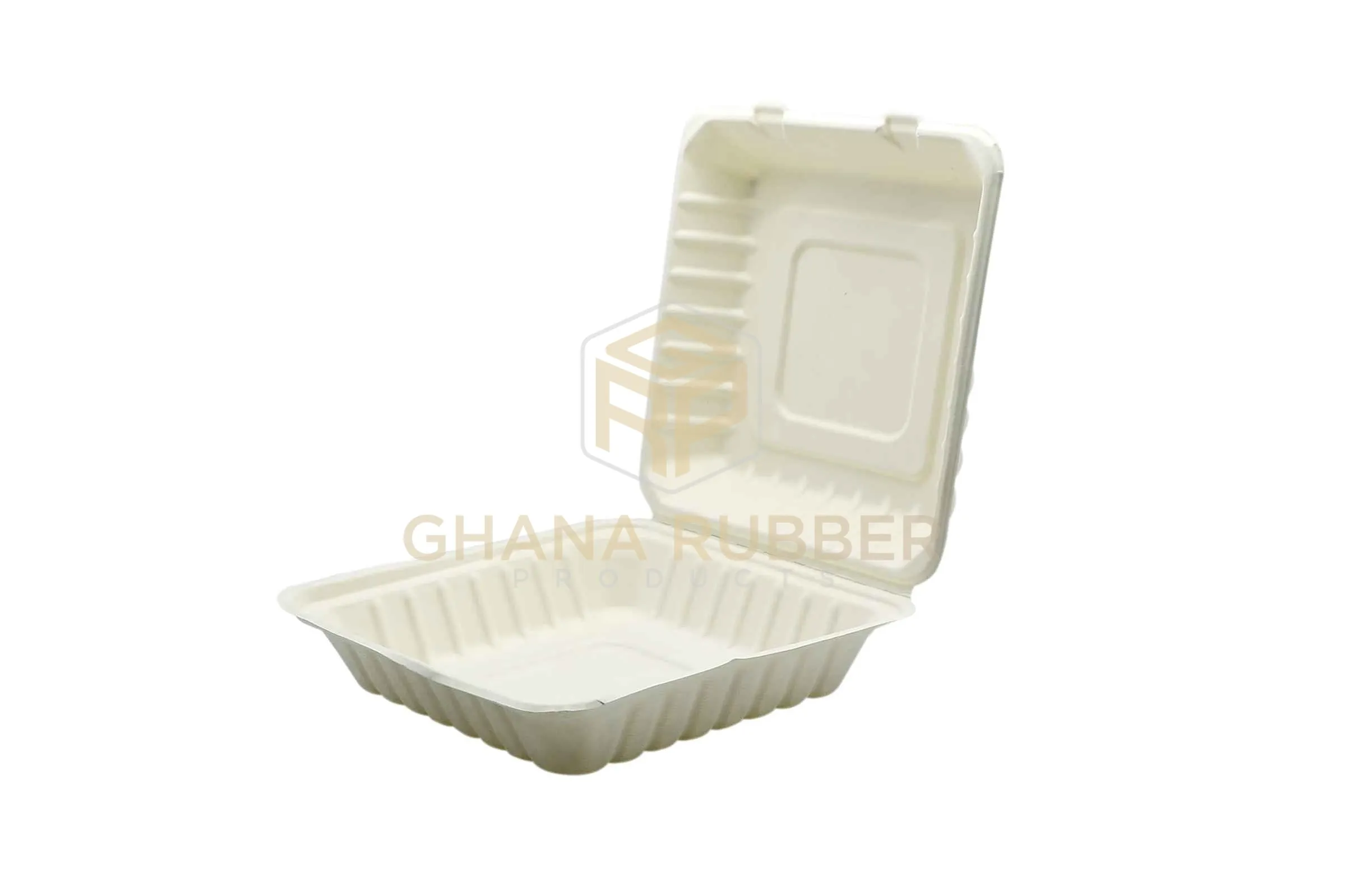 Bagasse Meal Box 9"