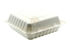 Bagasse Meal Box 9"