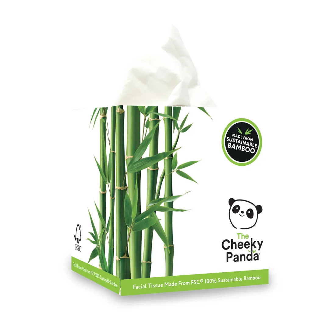 Bamboo Boxes of Tissues (12 Flat or Cube boxes)