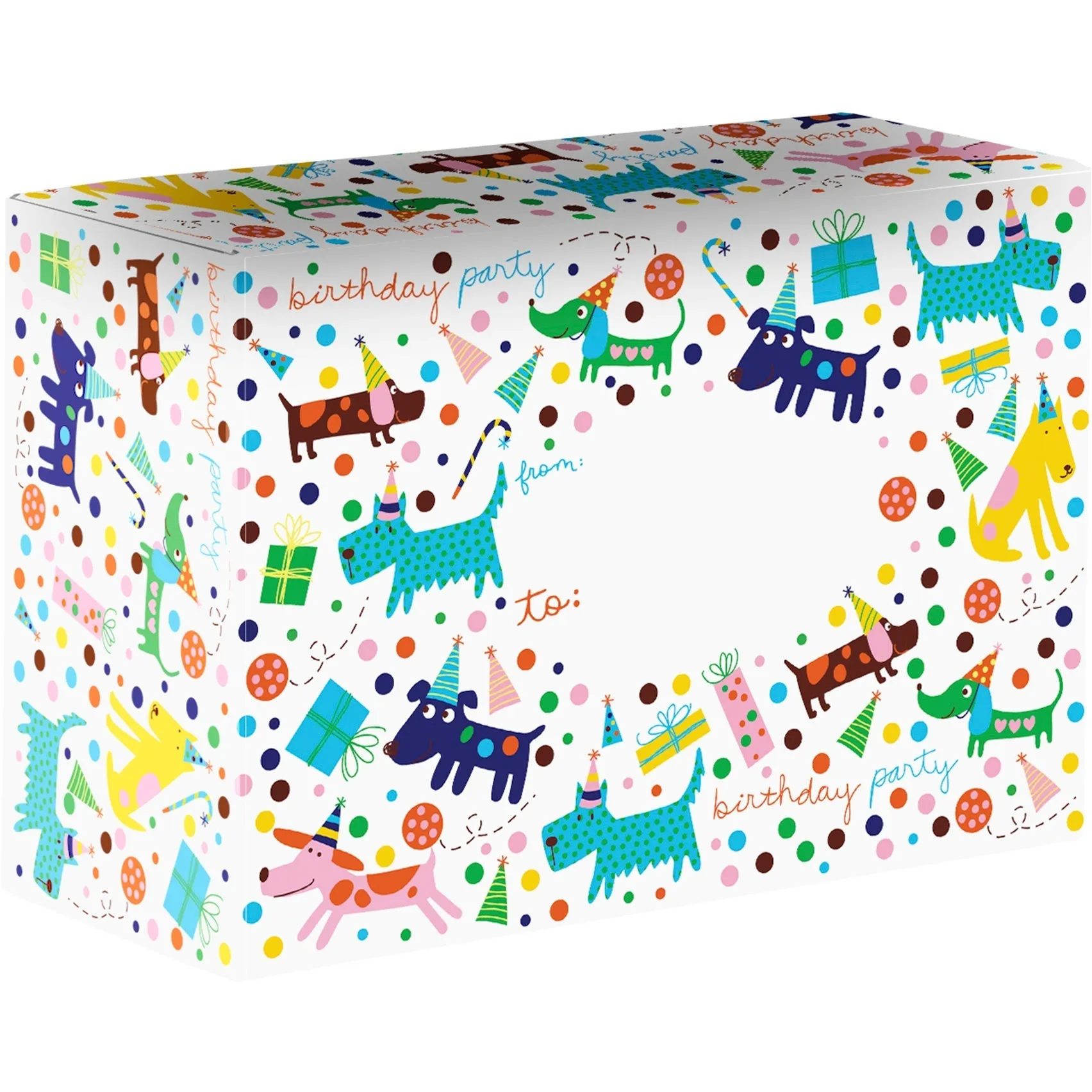 Barkday Small Birthday Printed Gift Mailing Boxes