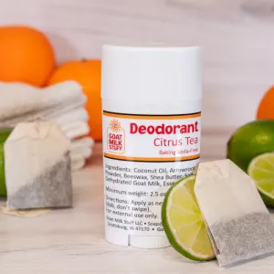 Citrus Tea Baking Soda Free Deodorant