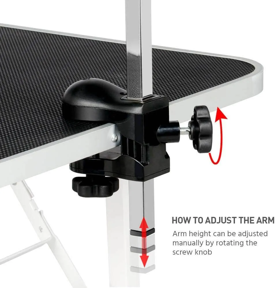 Dog Grooming Table Height Adjustable