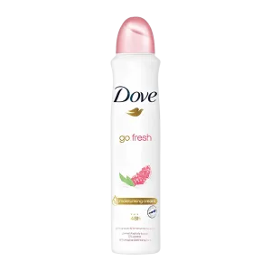 Dove 48H Go Fresh Pomegranate & Lemon Scent Deodorant Spray For Women 0% Alcohol 250ml