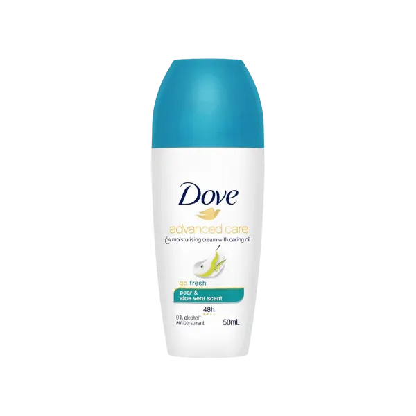 Dove Go Fresh Pear & Aloe Vera Deodorant Roll On 50Ml