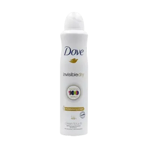 Dove Invisible Dry Clean Touch Deodorant Spray for Women 0% Alcohol 250ml