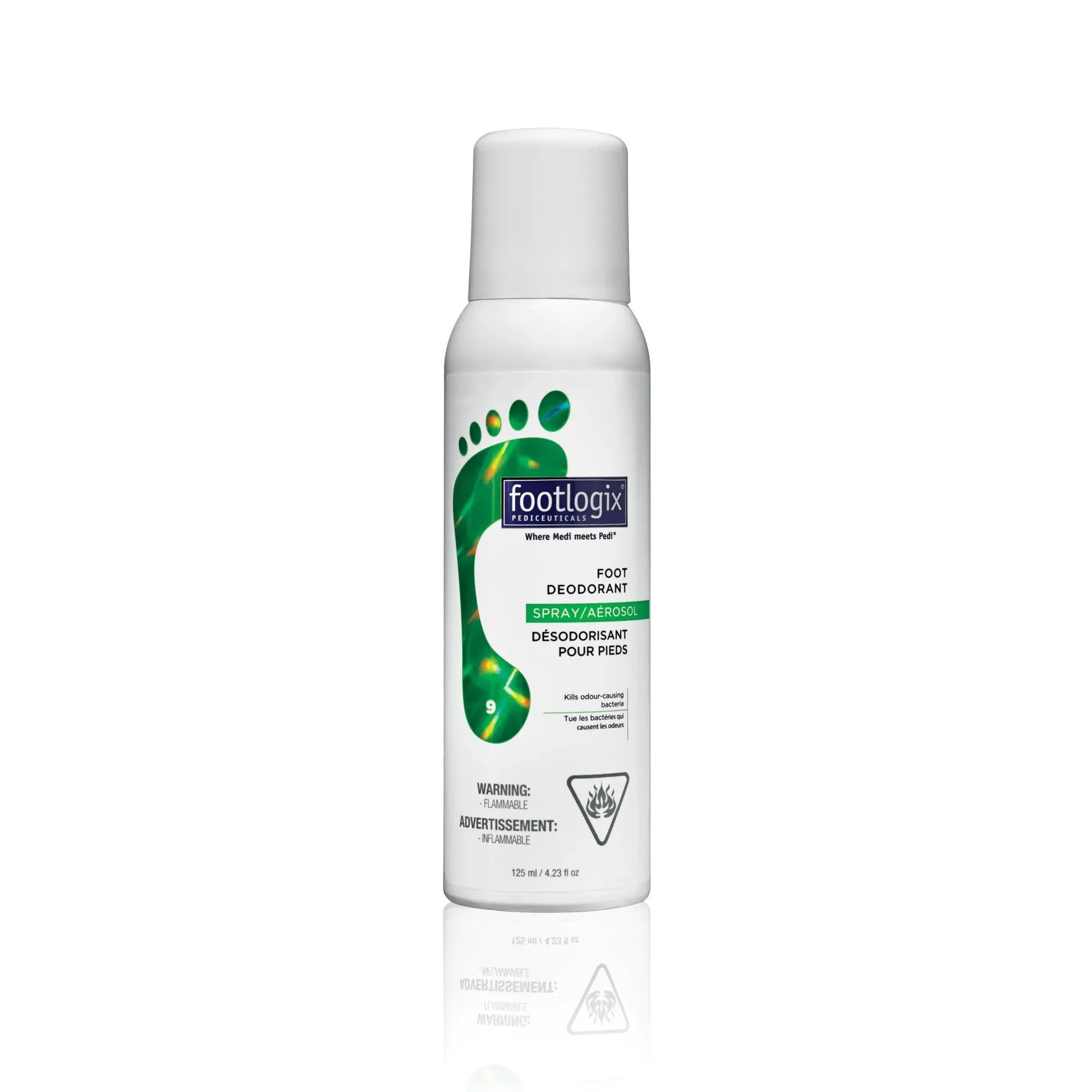 Footlogix Foot Deodorant, 4.2 fl oz