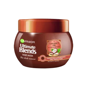 GARNIER ULTIMATE BLENDS COCONUT OIL & COCA BUTTER HAIR MASK 300ML