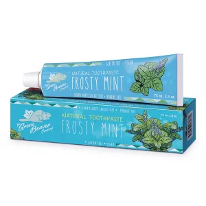 GREEN BEAVER - Frosty Mint Natural Toothpaste - 2.5 fl. oz. (75 ml)