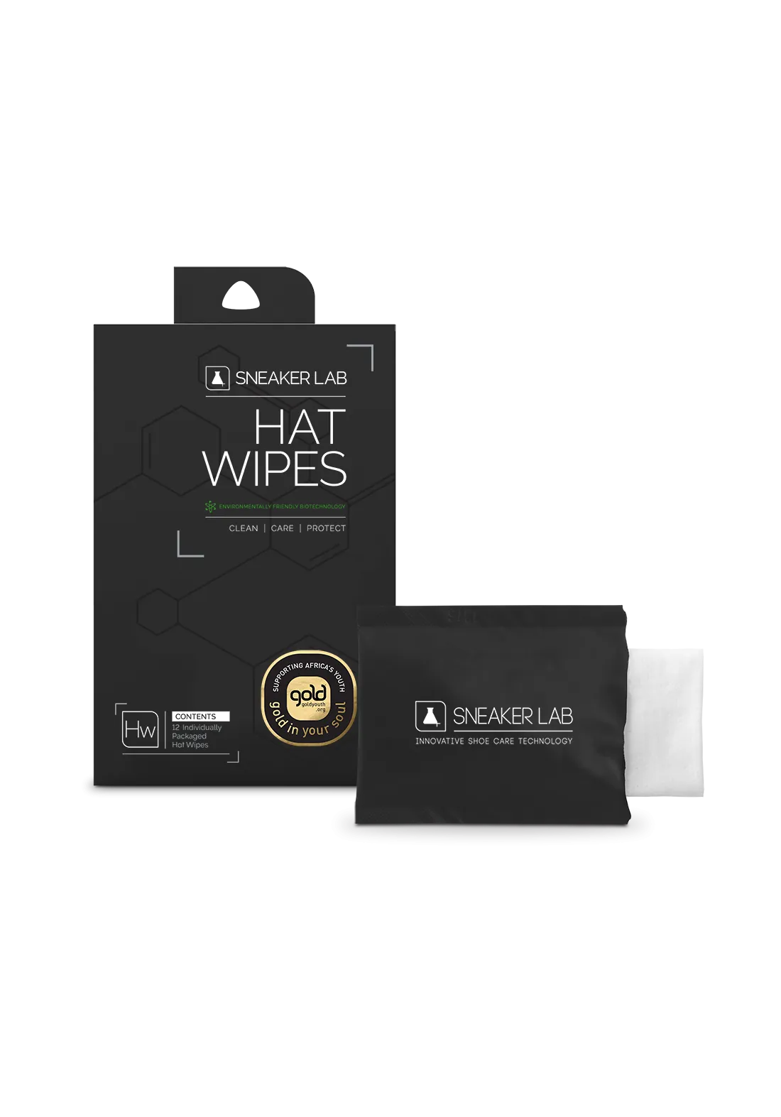 Hat Cleaner Wipes - 12 Pack