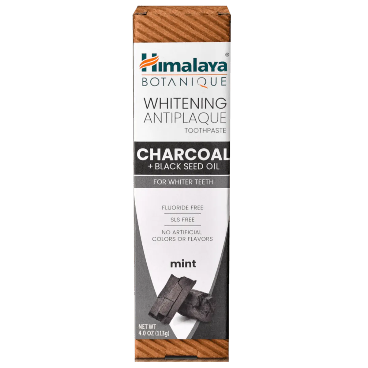 Himalaya Charcoal & Black Seed Oil Whitening Antiplaque Toothpaste 113g