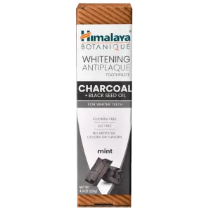 Himalaya Charcoal & Black Seed Oil Whitening Antiplaque Toothpaste 113g