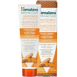 Himalaya Whitening Antiplaque Toothpaste Turmeric   Coconut Oil Mint 113g