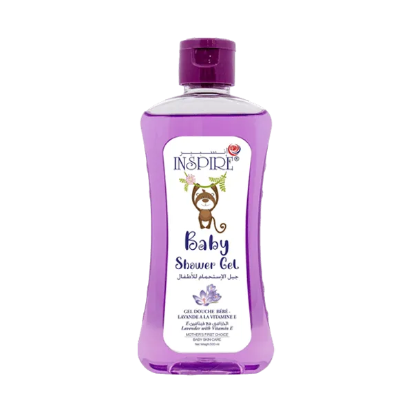 Inspire Baby Body Cleanser 200ml - Lavender With Vitamin E