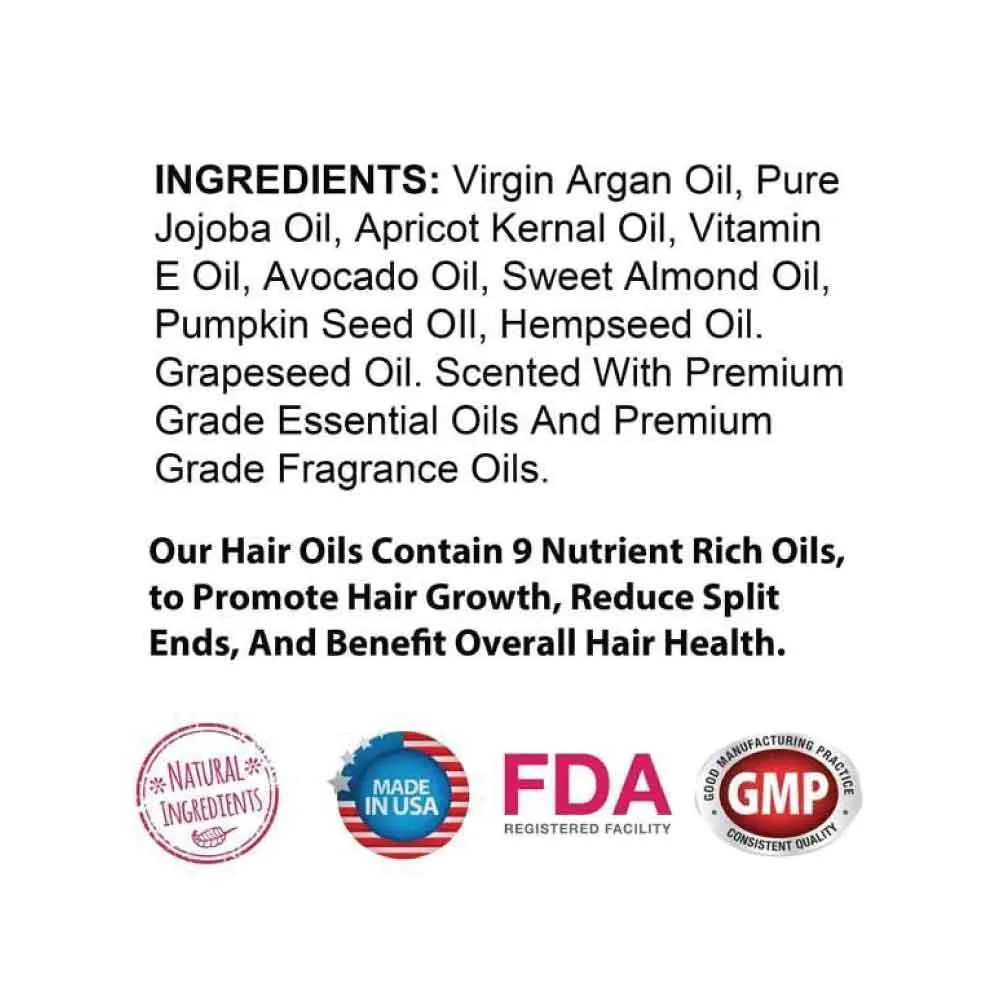 Kerotin Enriching Argan Oil - Hair Loss Treatment Stimulate Growth - Anti Aging