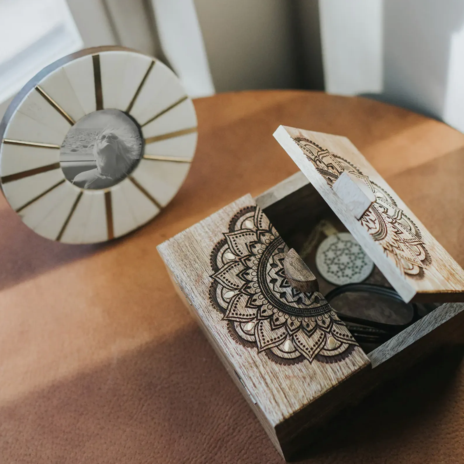 Mandala Keepsake Box