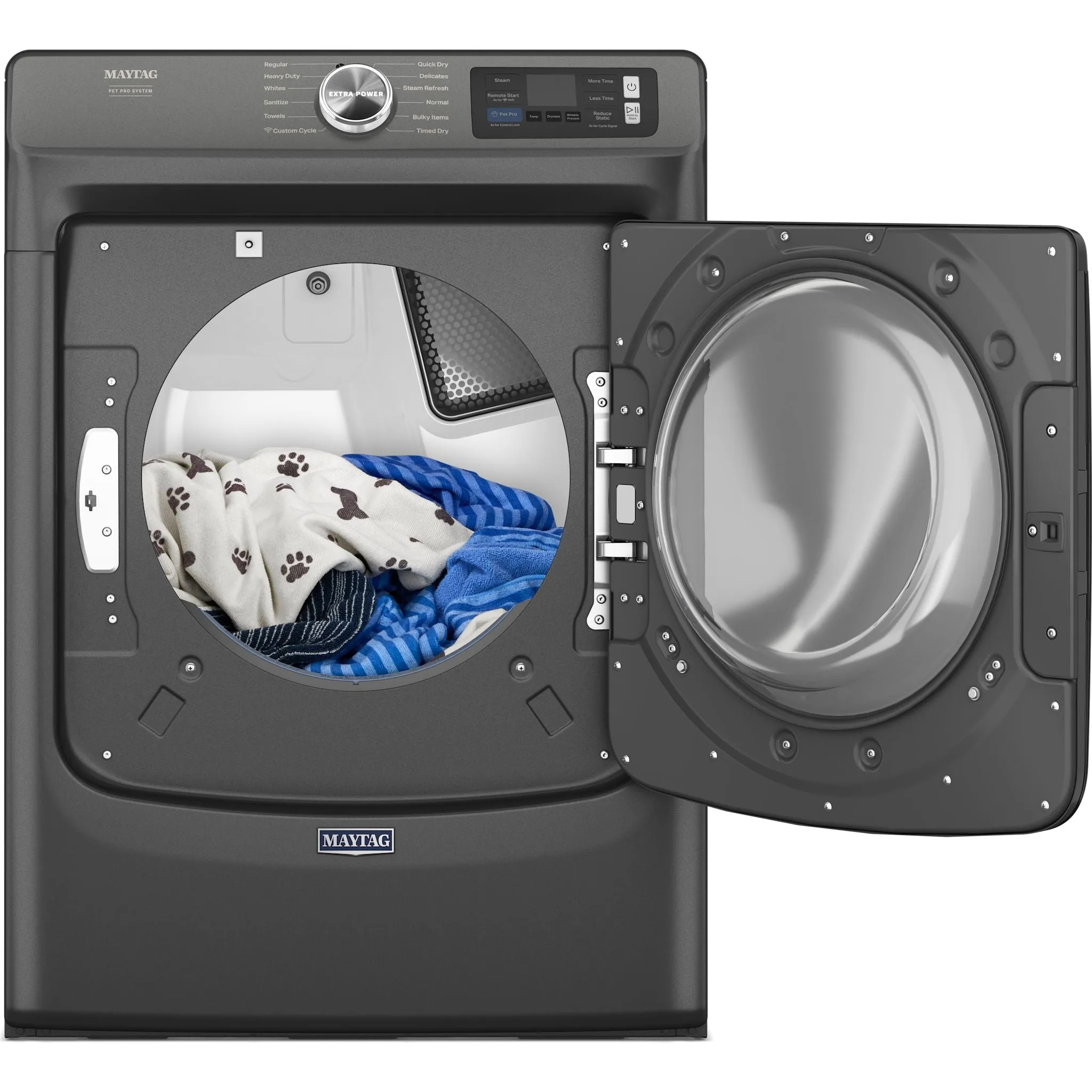 Maytag Smart Pet Pro Front Load Electric Dryer - 7.4 cu. ft. (YMED7020RU)