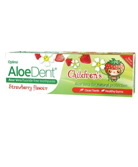 Optima Aloedent Aloe Vera Flouride Free Toothpaste 50ml