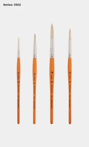 PANART CAMPUS BRISTLE ROUND SH BRUSH 5502-8