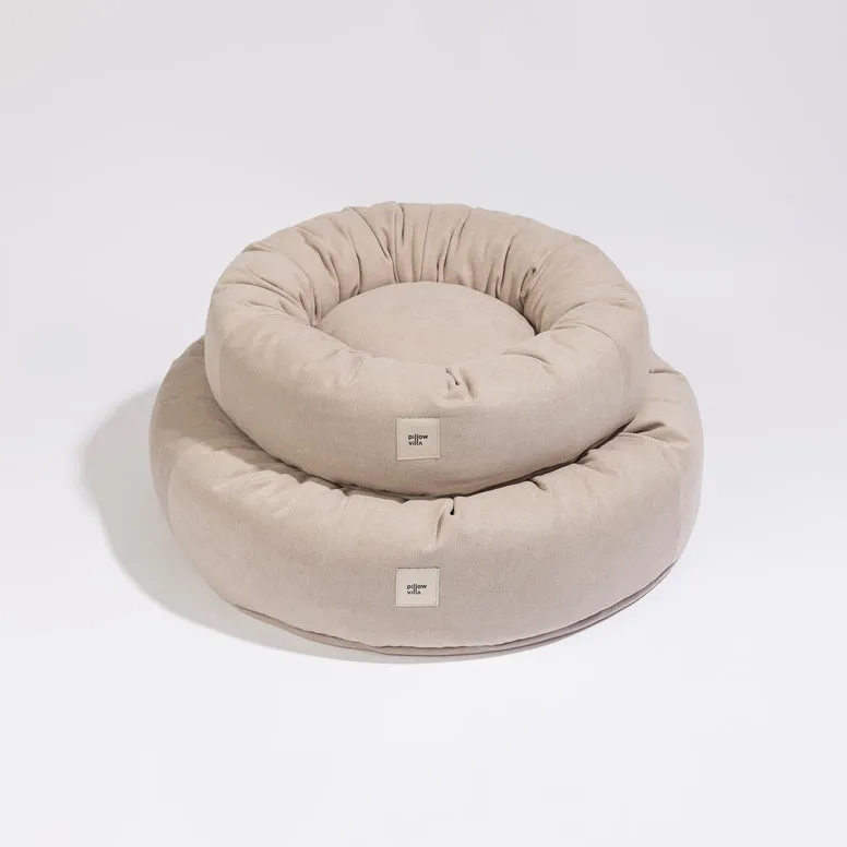 PillowVilla Micro-Chenille Dog Bed PUFFY