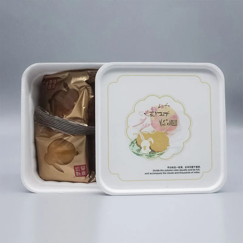 Pulp Packaging Mooncake Pastry Gift Boxes