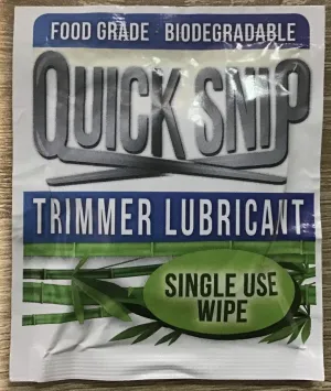 Quick Snip Single Use Wipes 25pk