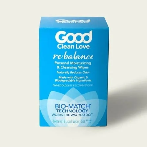 Rebalance | pH-Balanced Feminine Wipes - 12-count box