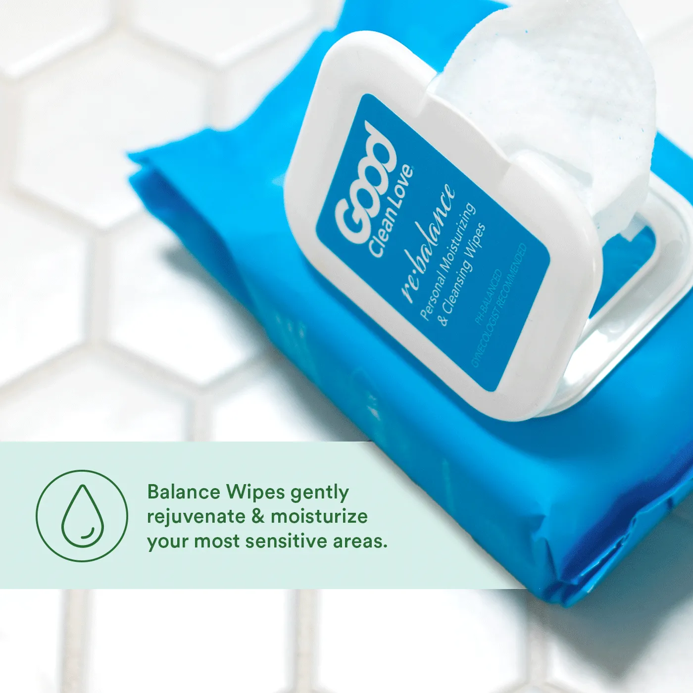 Rebalance pH-Balanced Wipes 2-Pack (60 ct)