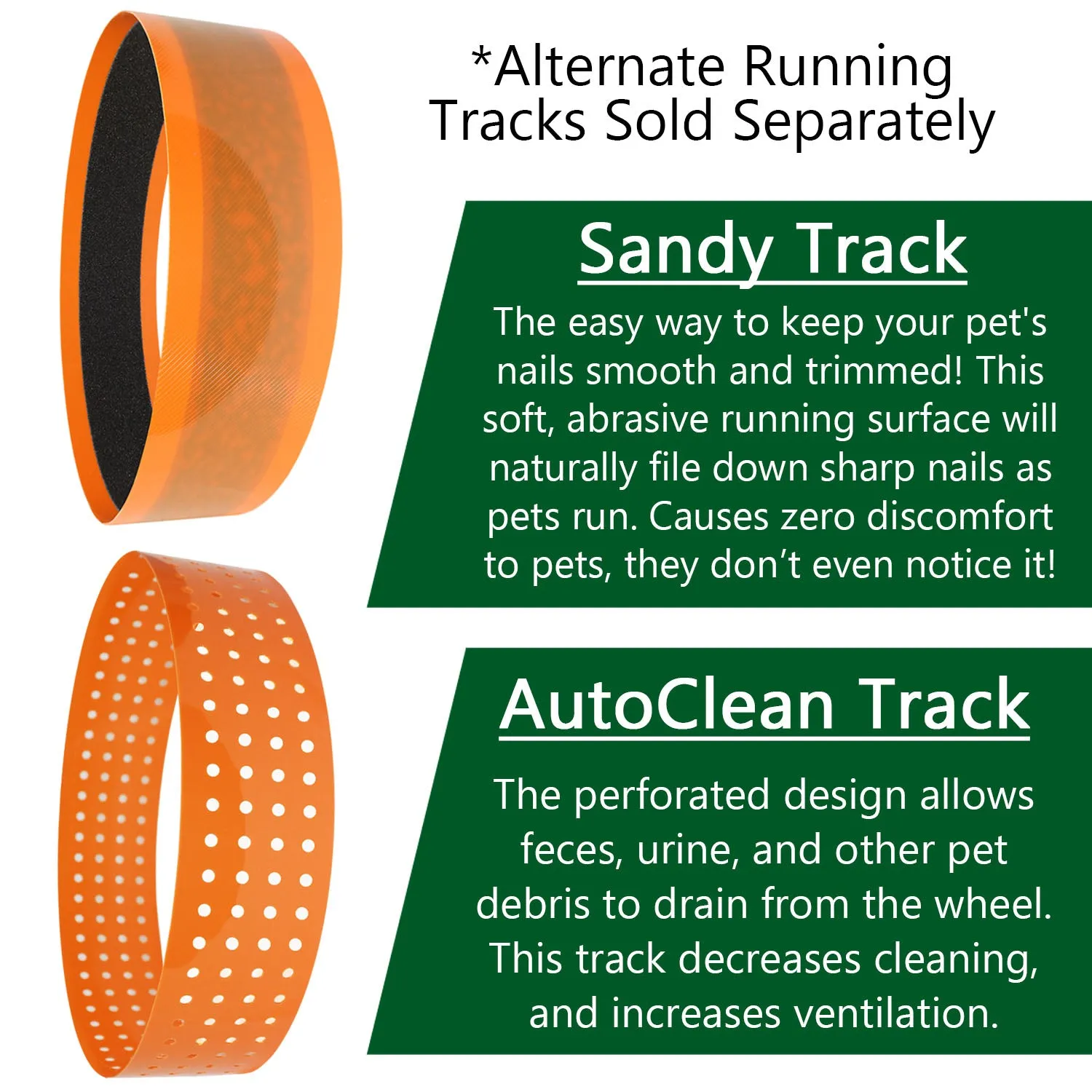 Sandy Track 12 in. (Orange)