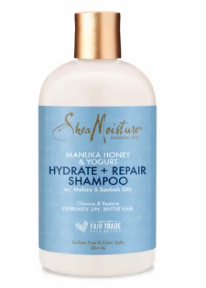 Shea Moisture Manuka Honey & Yogurt Hydrate   Repair Shampoo 13 oz