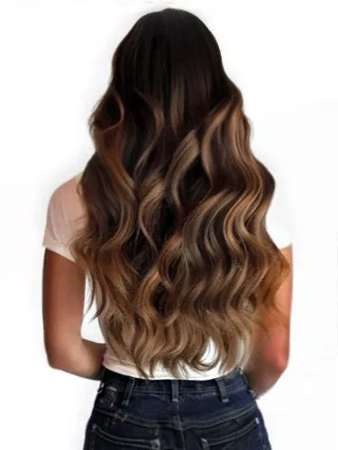 #T2-4/8 Monaco Balayage｜Luxury Russian Remy Human Hair, Double Drawn, Tape Extensions