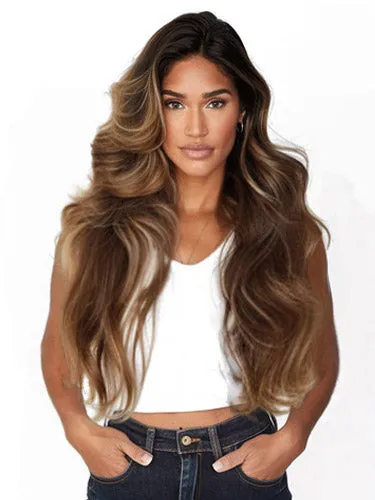 #T2-4/8 Monaco Balayage｜Luxury Russian Remy Human Hair, Double Drawn, Tape Extensions