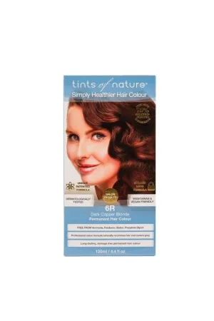 Tints of Nature Permanent Color 6R Dark Copper Blonde 4.4 oz Box