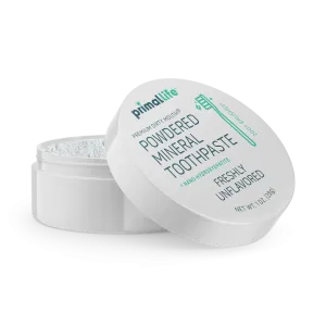 Unflavored Toothpowder /  Powdered Mineral Toothpaste