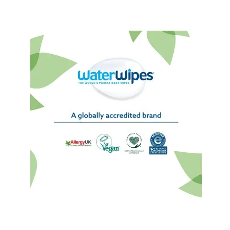 WaterWipes Biodegradable Baby Wipes (60 Wipes)