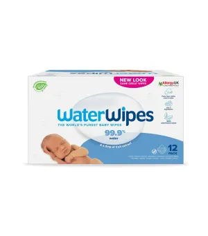 WaterWipes Mega Value Box Biodegradable 12x60pk